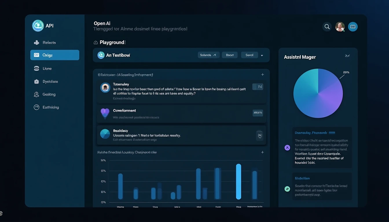 OpenAI API dashboard GPT-4 integration development interface detailed screenshot showing playground environment with system prompt user message and assistant response along with token usage statistics